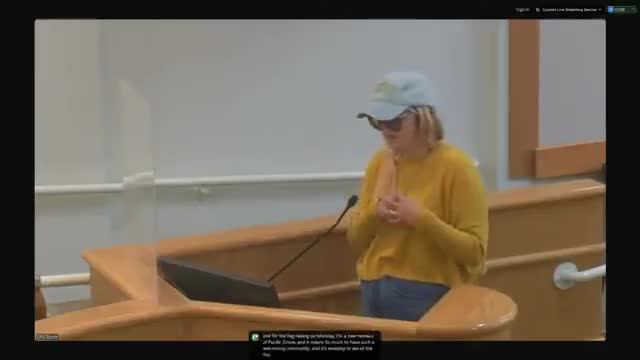Public caller raises concerns over LGBTQ+ flag ambiguity in Pacific Grove
