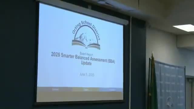 Orting reports sizable preliminary SBA gains; district adds UFLI reading program midyear