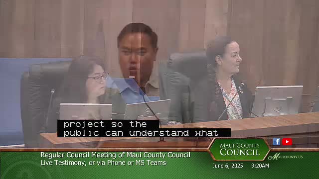 Kahului Council discusses Honani Village's multifamily housing amidst location concerns