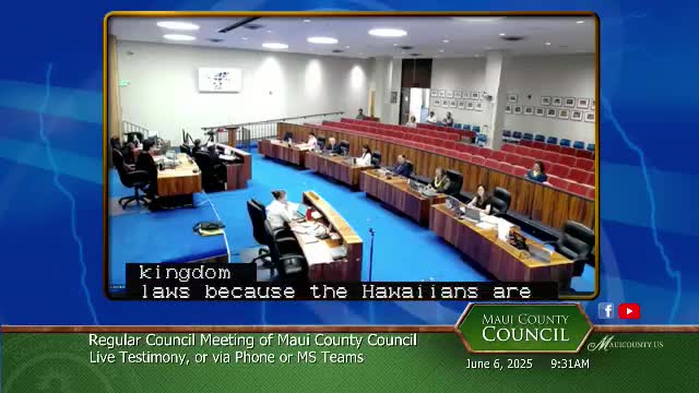 Community voices concerns over Maui development projects and governance laws