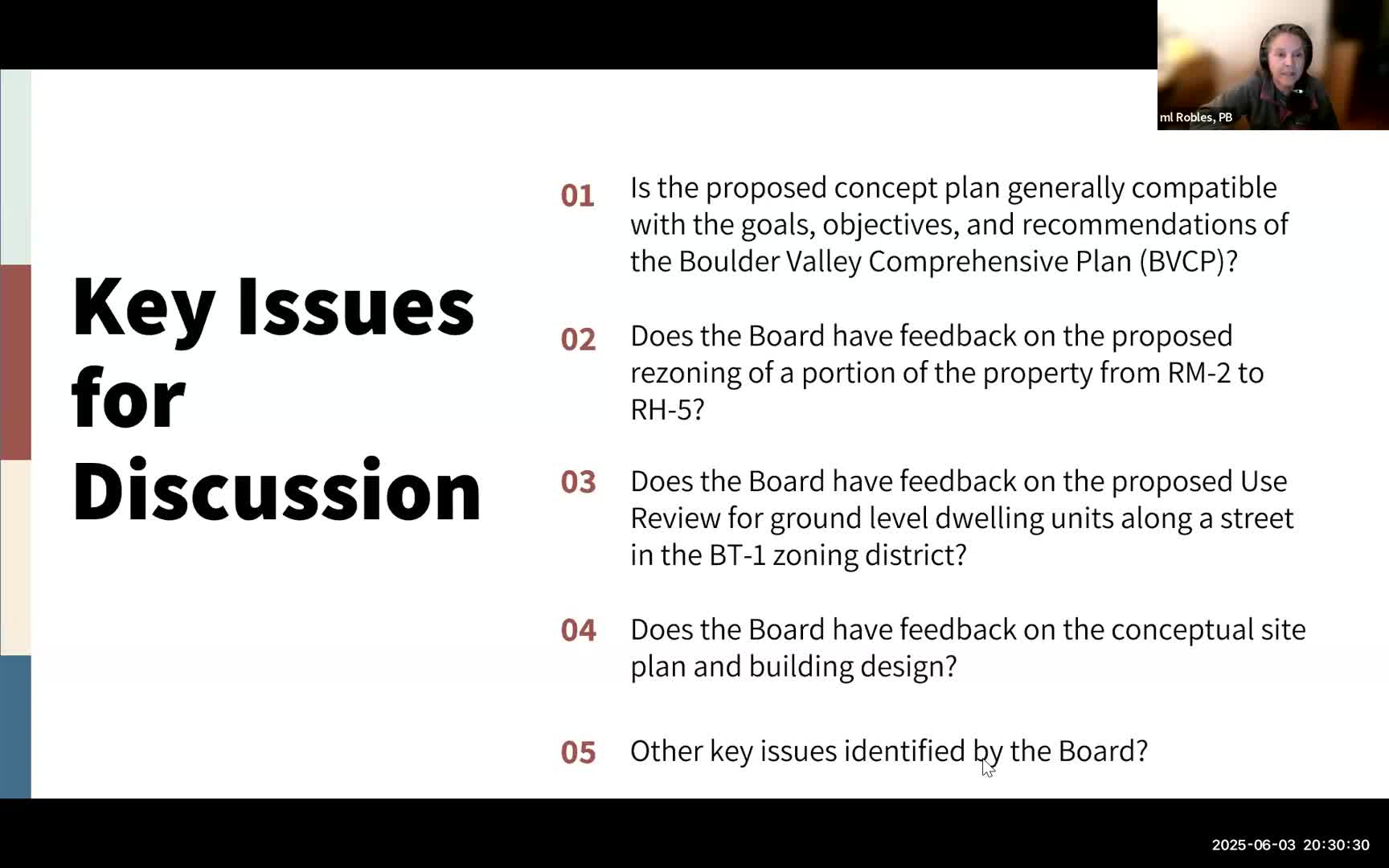 Boulder board emphasizes importance of open space and pedestrian access in zoning review