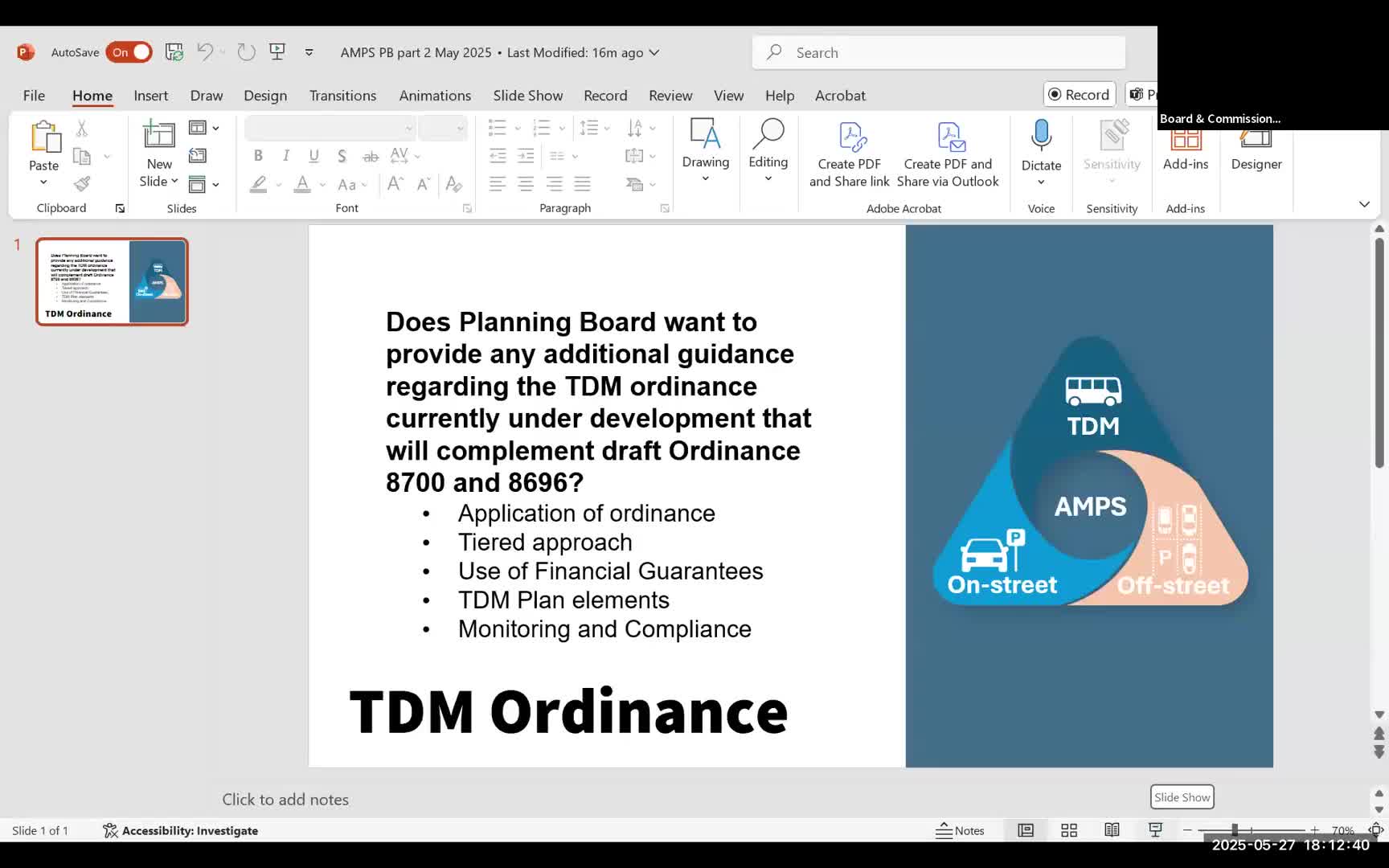 Boulder planning board presses staff on permanence and flexibility of proposed TDM ordinance
