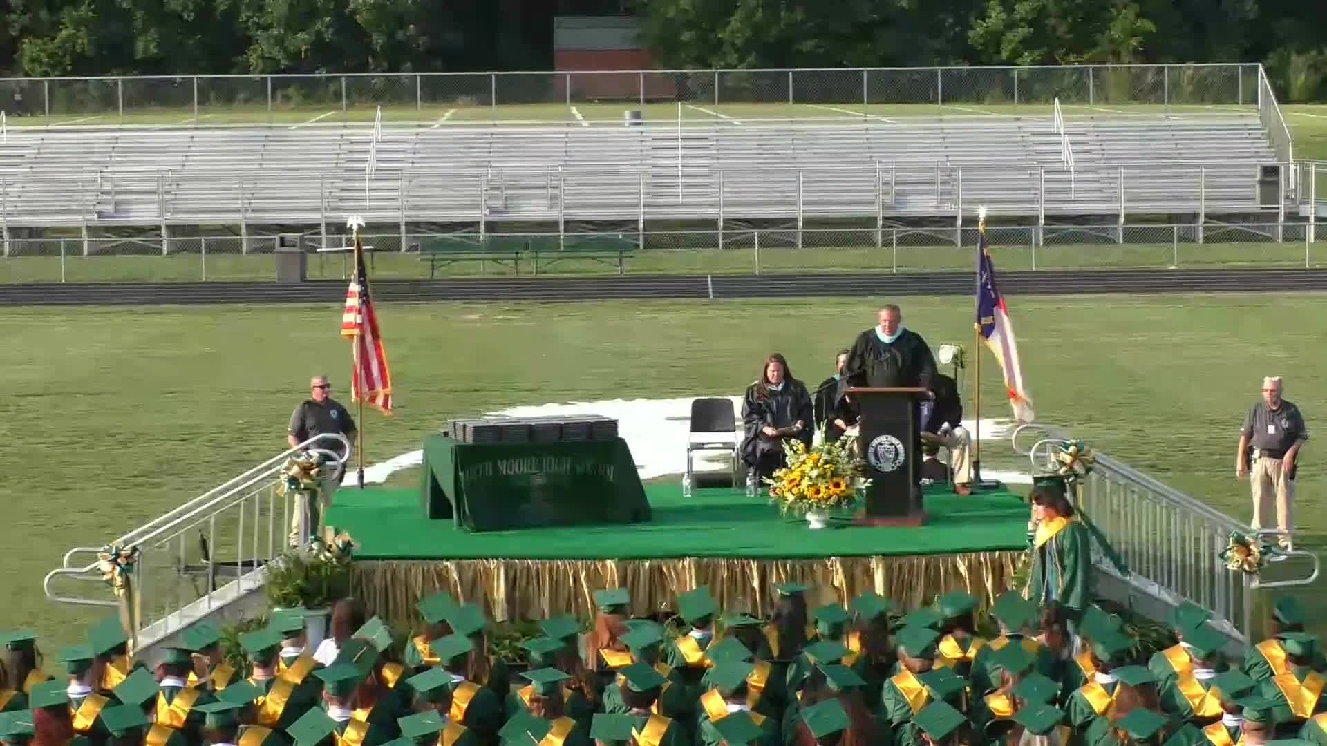 Principal Patterson celebrates Northmore's class of 2025 at graduation ceremony
