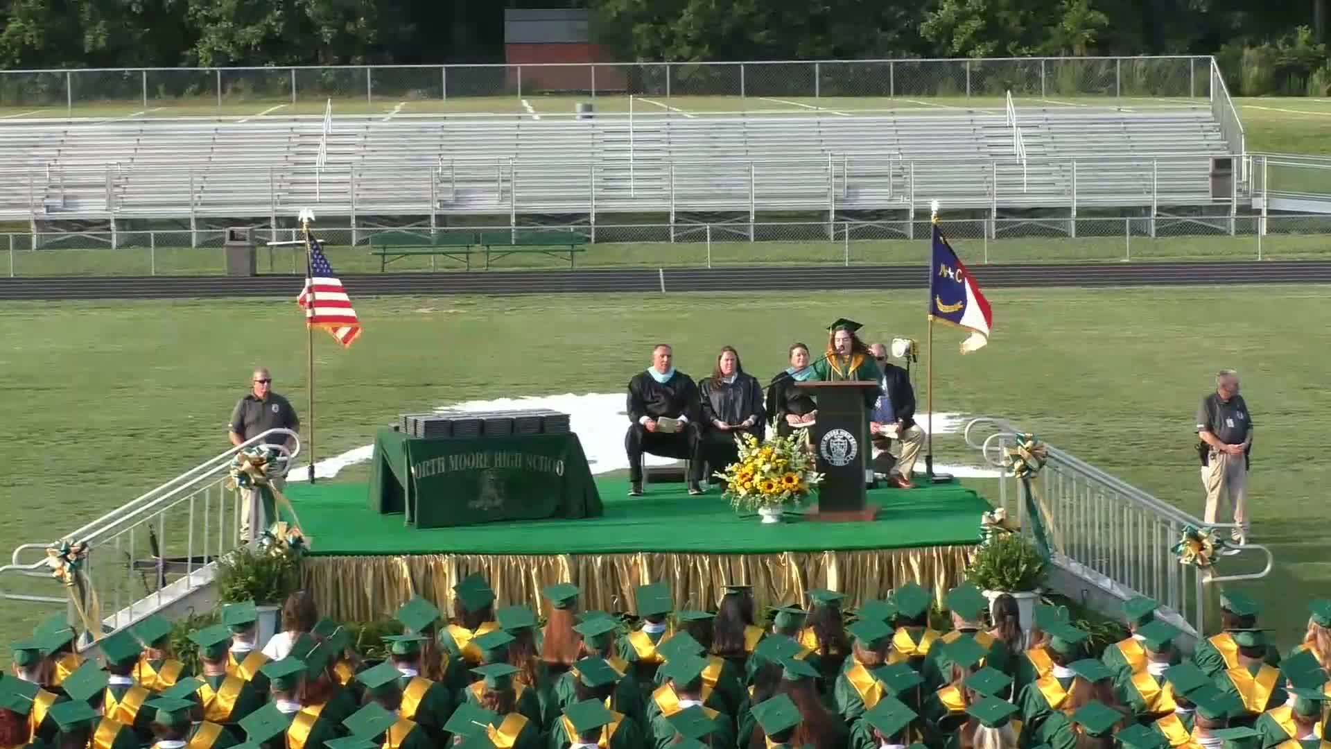 North Moore High School celebrates graduation of Class of 2025 with valedictorian Bailey Marley