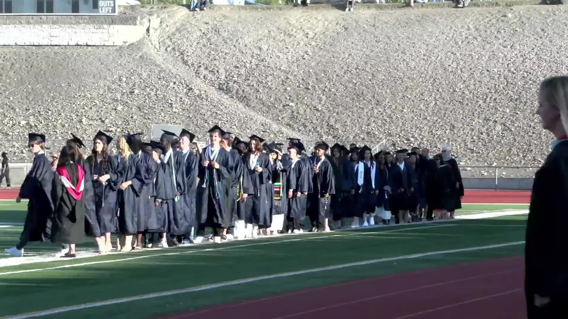 Tijuana High School honors graduates and military service at Class of 2025 ceremony