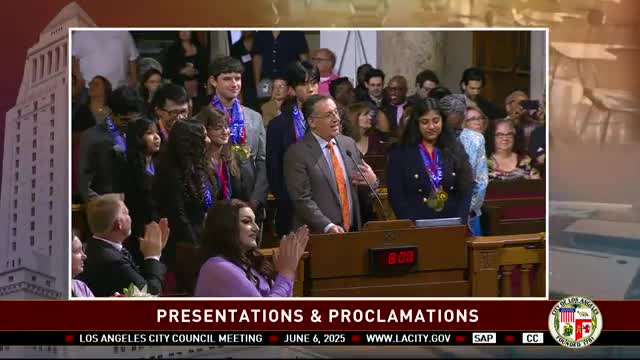 El Camino Real High School celebrates 11th academic decathlon championship and coach's leadership