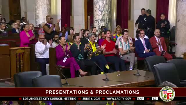 Los Angeles Council honors LGBTQ advocates Kelly Ravenscraft and Augustine Cabrera