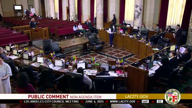 Los Ángeles concejales discuten presupuesto, permisos y preocupaciones comunitarias