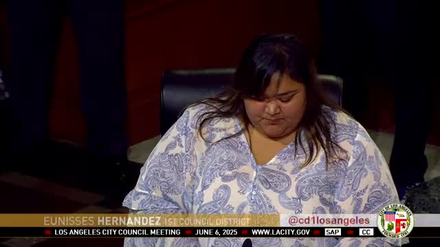 Los Angeles officials discuss immigration issues affecting Cypress Park workers