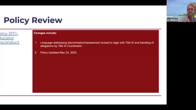 William Penn SD policy revised to reflect Act 25; committee stresses opt-out and pledge neutrality