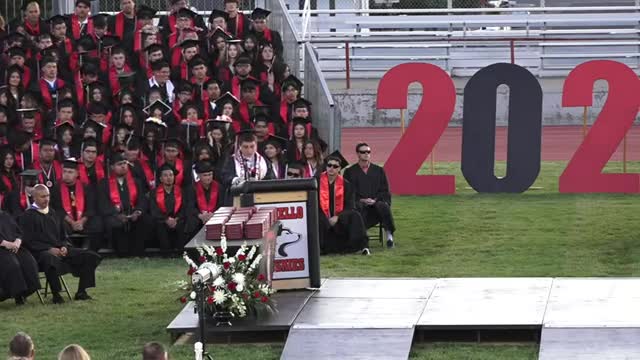 Othello High School honors class of 2025 with multiple student award presentations