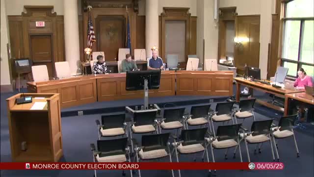 Monroe County election board endorses IT services contract, asks for subcontractor liability protections