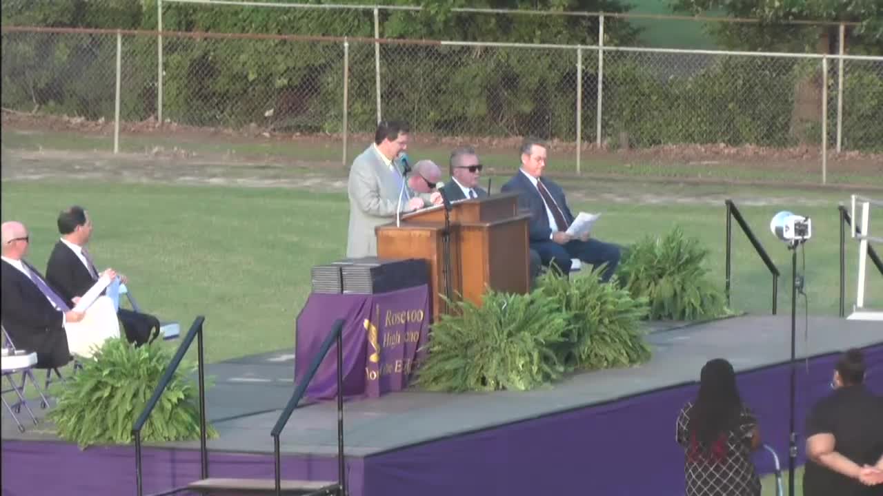 Rosewood High School honors graduating class of 2022 at Branch Boat Stadium