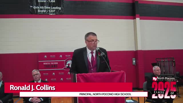 Principal honors Class of 2025 at North Pocono Commencement Ceremony