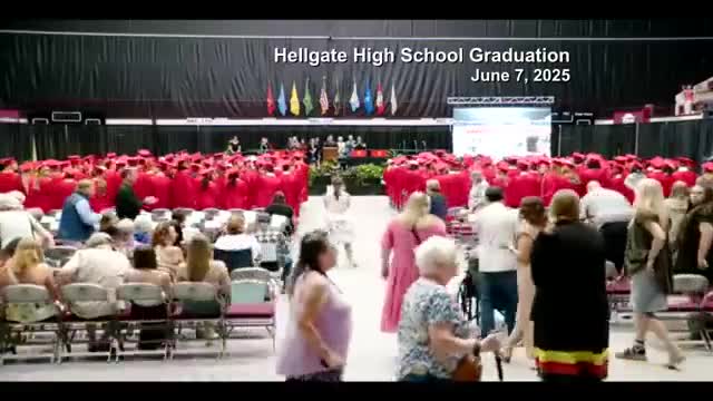 Hellgate High celebrates Class of 2025; keynote speaker urges graduates to unlock their potential