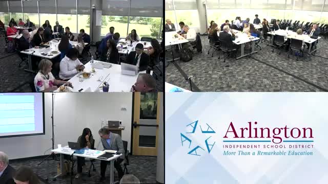 Arlington ISD student leaders collaborate on new strategic plan development