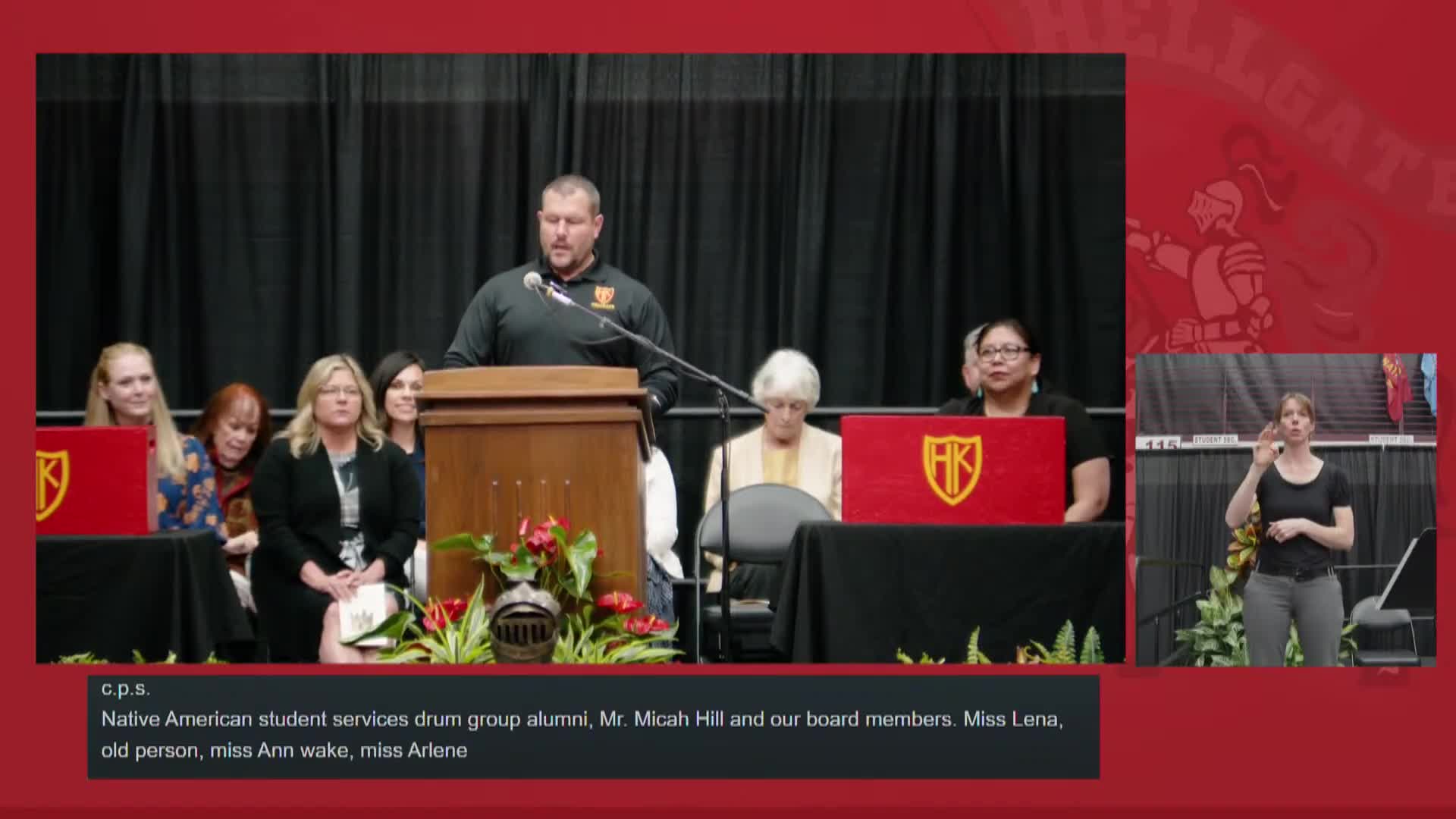 Principal Miller celebrates Hellgate High School's Class of 2025 graduation ceremony
