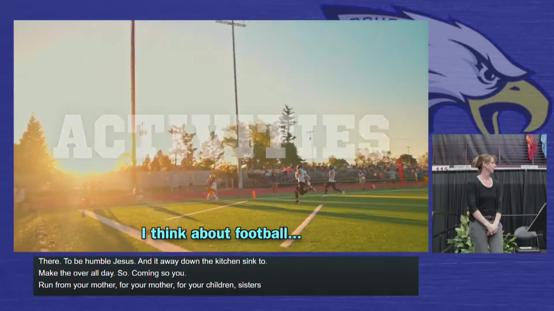 Big Sky High School celebrates football legacy and commencement with senior performances