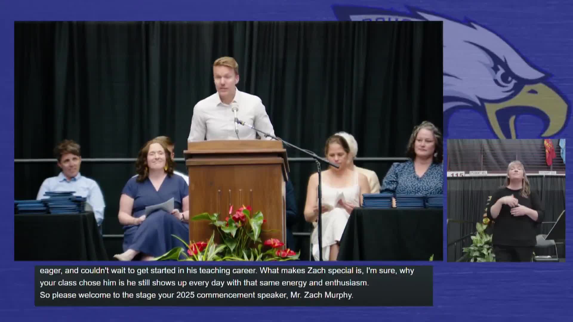 Commencement speaker Zach Murphy urges Big Sky graduates to seek connection and acknowledges personal struggles with depression