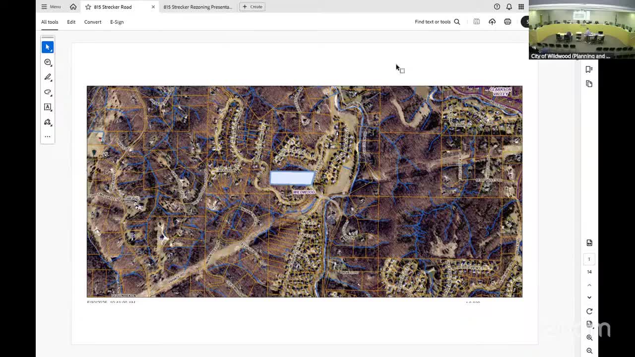 Saint Louis County proposes zoning change for residential development on Strecker Road