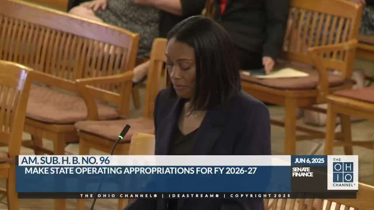 Jennifer Howard urges Ohio Senate to restore Teach for America funding