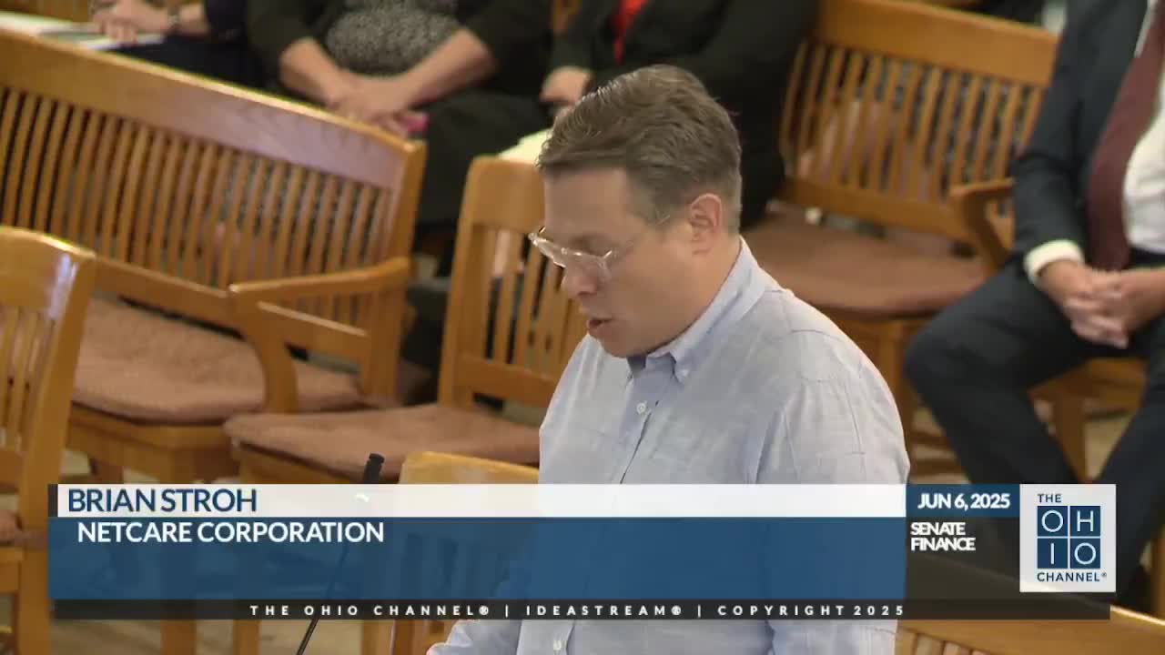 Will Petrick urges Ohio Senate to restore funding for families and mental health services