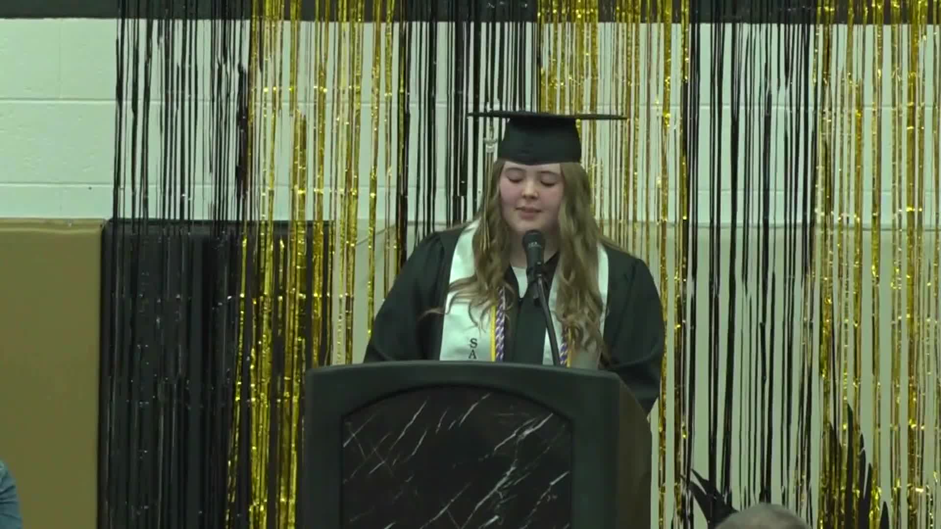 Janelle Greenwood inspires Missoula County class of 2025 with heartfelt graduation speech
