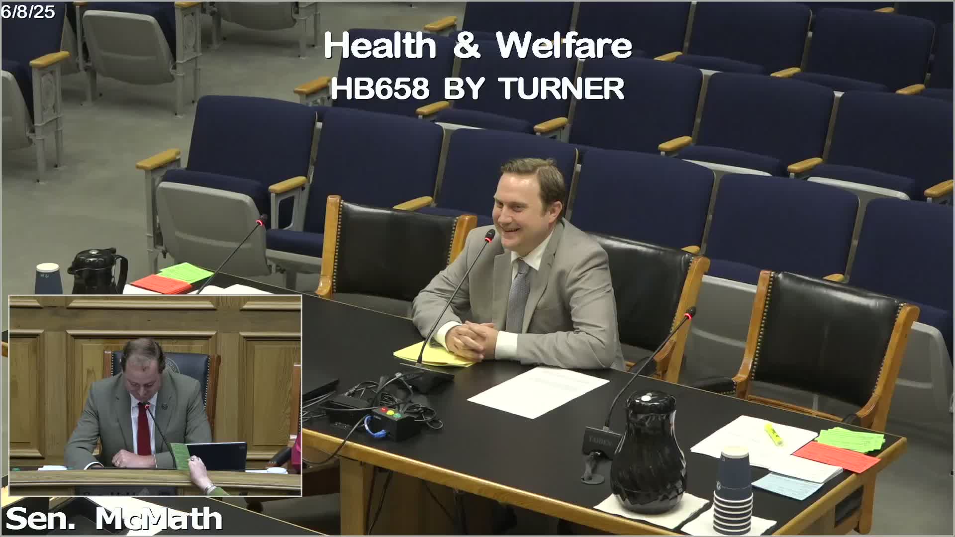 Committee reports addiction‑treatment trust‑fund bill; amendments to be added before floor