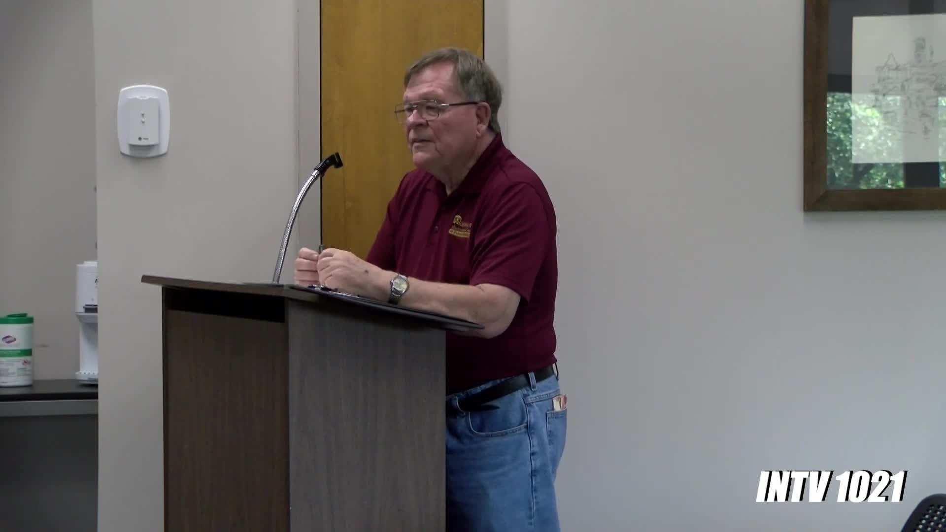 Public Works prepares playground and miniature train set in Fulton County