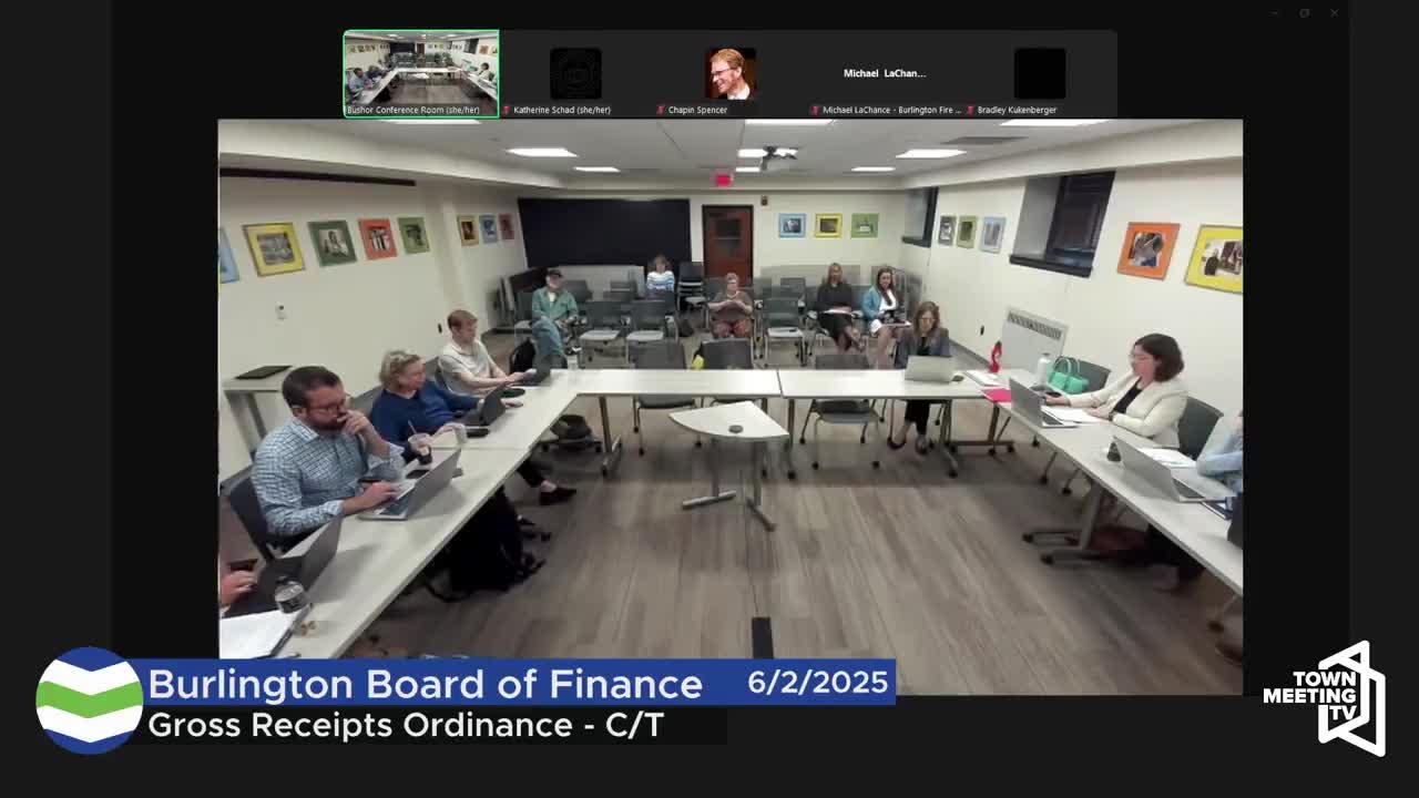 Board of Finance backs short extension of gross receipts tax sunset to allow further budget review