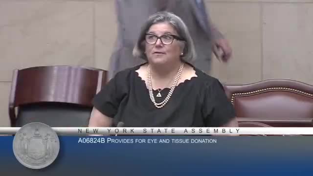 New York Assembly approves bill to enhance organ and tissue donation protocols