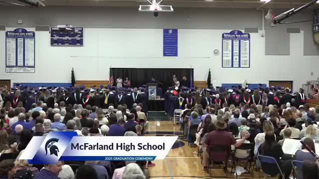 Graduation speakers urged McFarland graduates to stay connected, speak their truth and lead with humanity