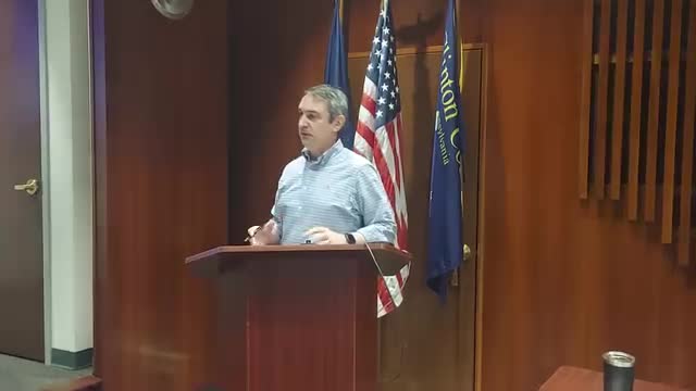 Granville Burrow outlines 2023 water main and environmental projects funding details