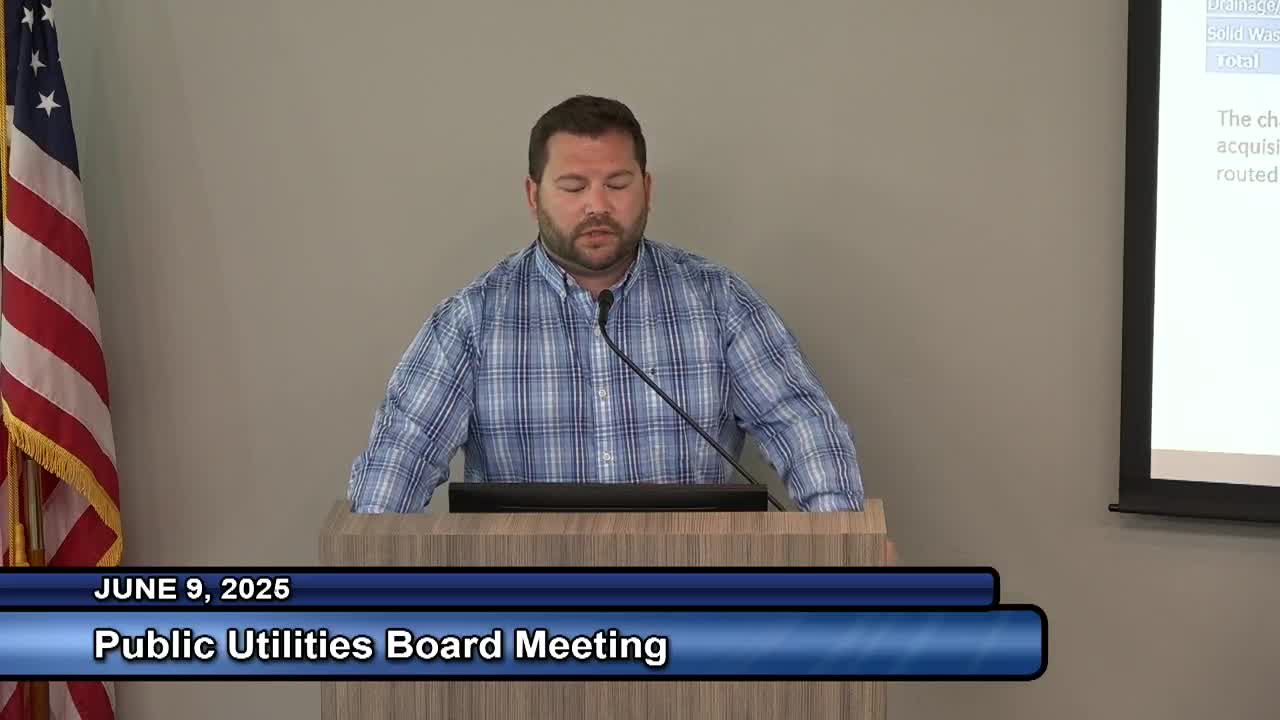 Public Utility Board approves $15M for equipment and budget adjustments