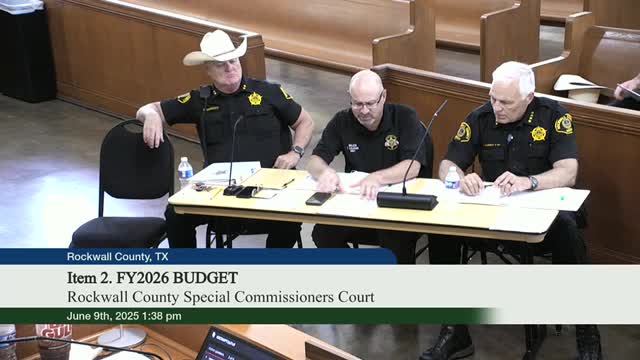 Rockwall County considers jail maintenance efficiency through staffing changes