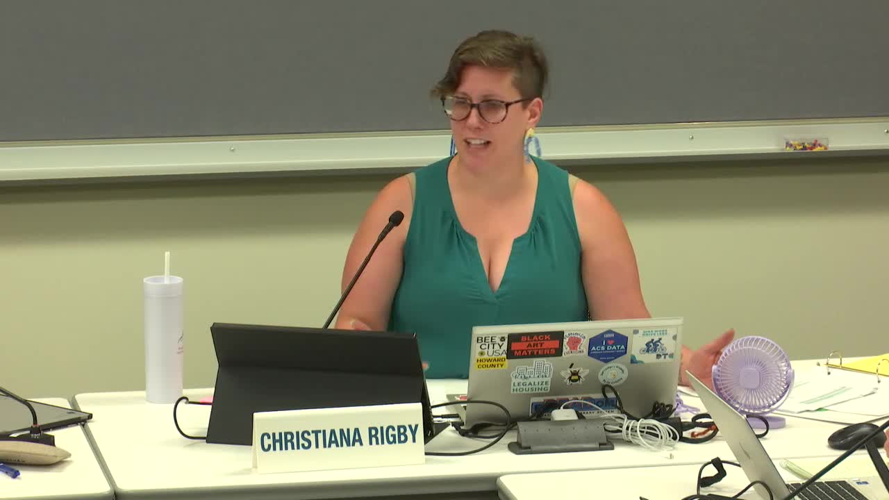 Howard County officials discuss urgent funding needs for math and reading support
