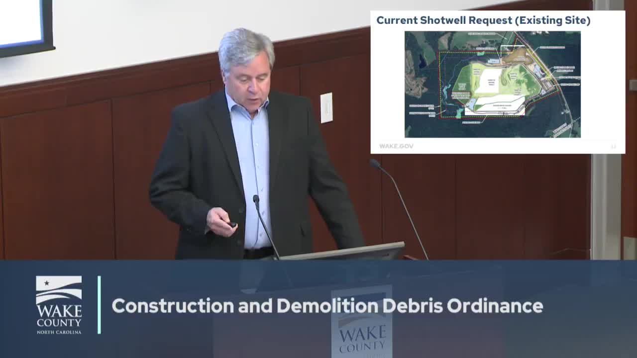 Meridian Waste seeks approval for 11 acres landfill expansion in Wake County