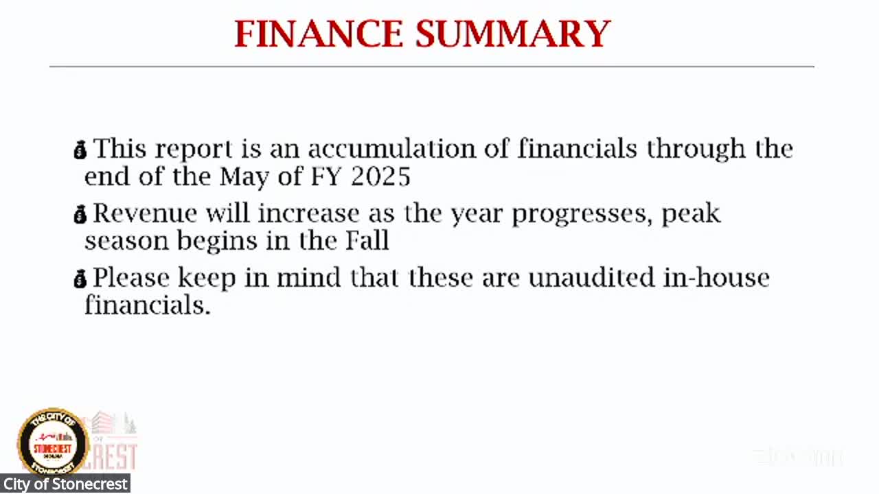 Finance report shows city revenue up 33% with expenses under budget