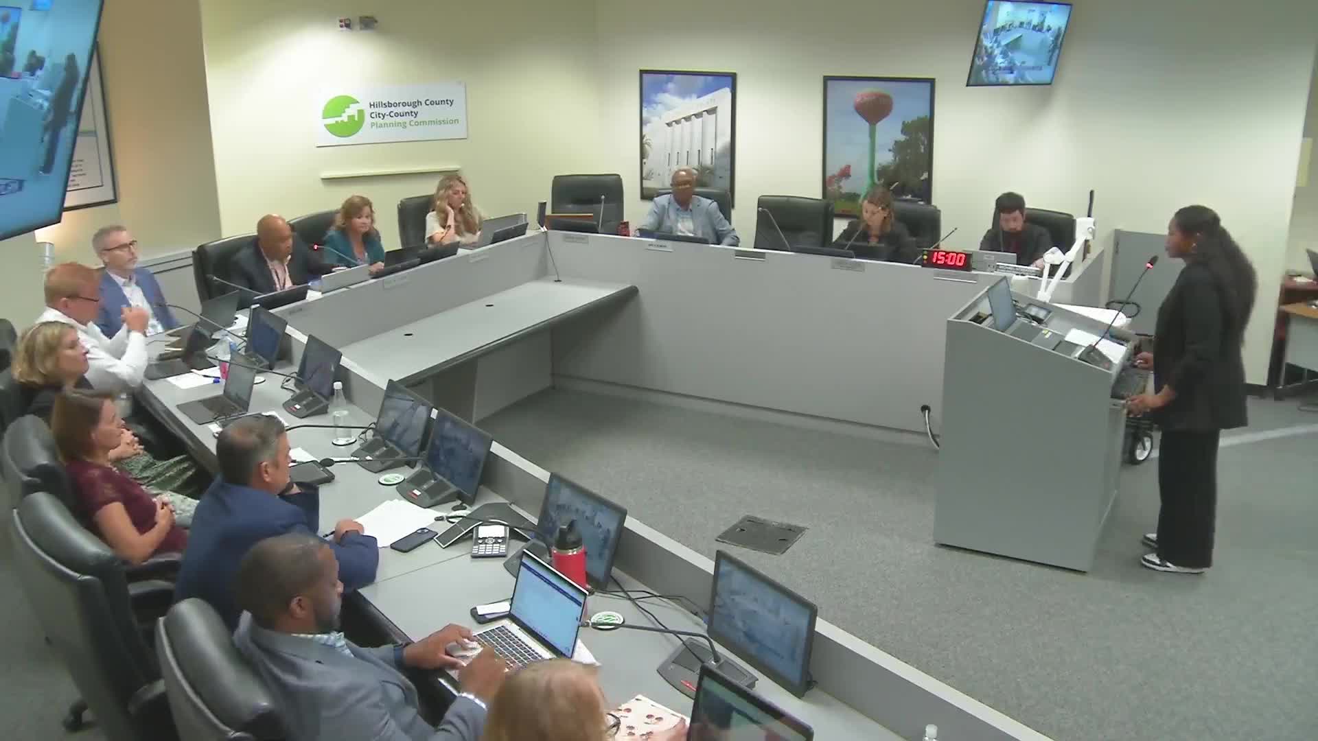 Planning Commission briefs Van Dyke Road urban service area expansion, associated RES‑12 land‑use proposal