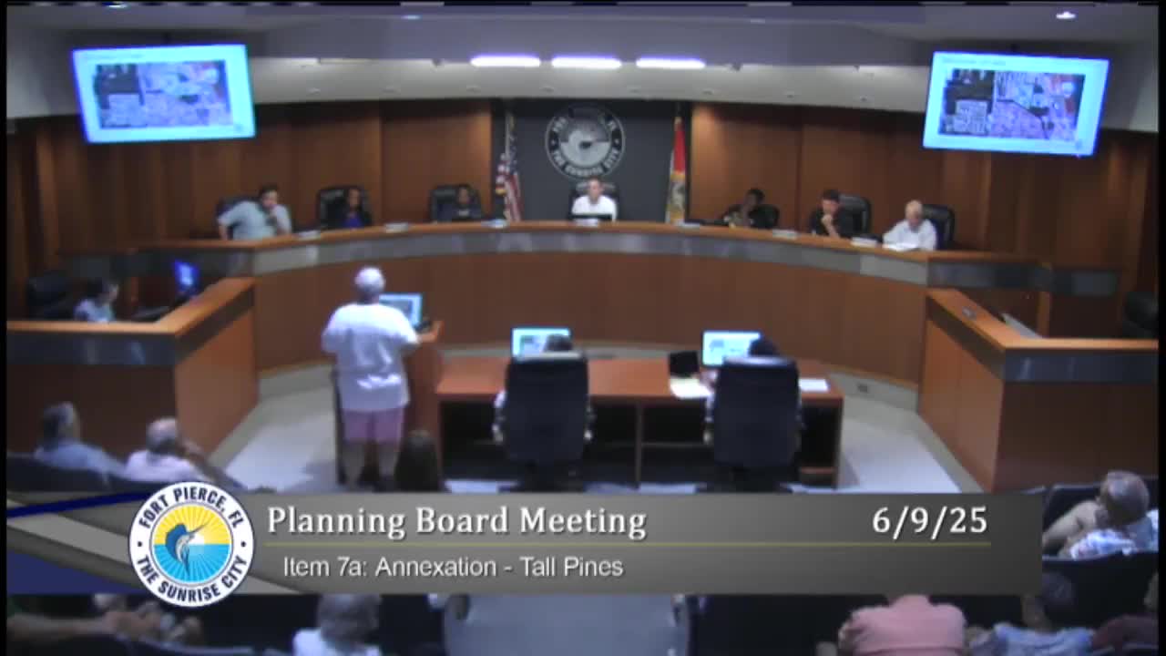 Fort Pierce residents voice concerns over proposed RV park and zoning changes