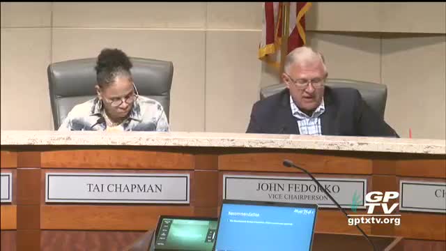 Commissioner Smith leads unanimous vote to deny Barton Residential Zoning Change