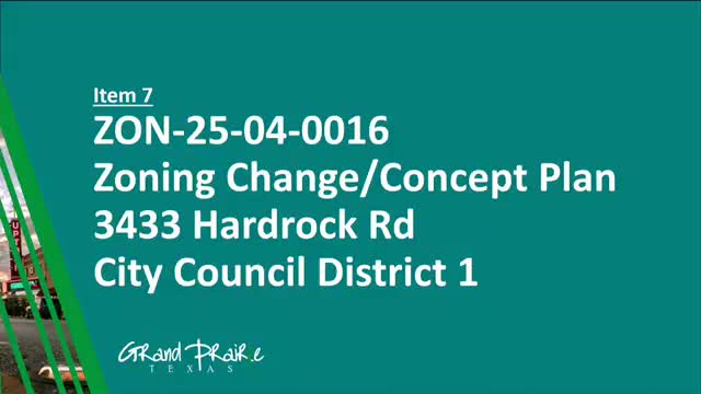 City Council reviews parking and landscape variances for Hard Rock Road warehouses