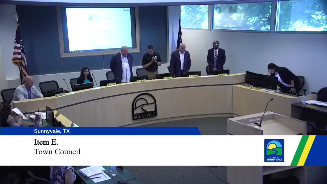 Sunnyvale Town Council recognizes police officers and new staff during June meeting