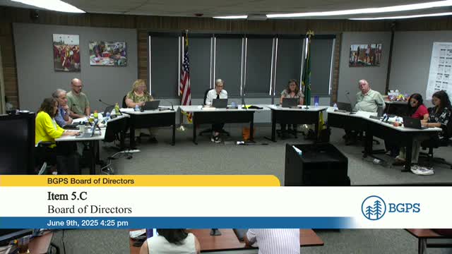 Battle Ground Public Schools Board reviews financial warning status and bids farewell to leaders
