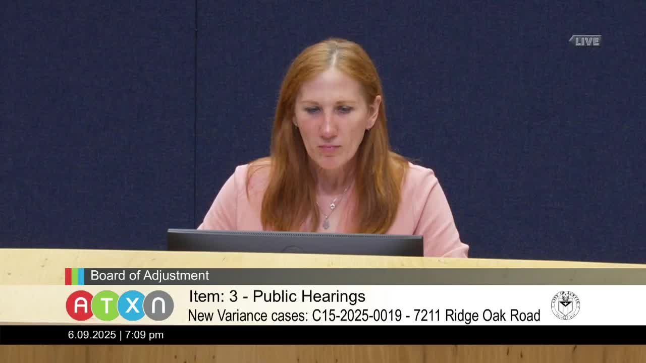 Austin Board denies fence height variance request amid neighborhood concerns