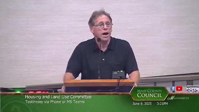Property manager praises Maui council for housing initiatives amidst rental challenges