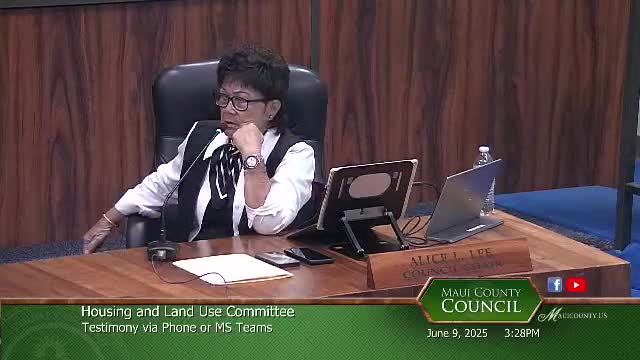 Maui residents voice concerns over proposed short-term rental legislation