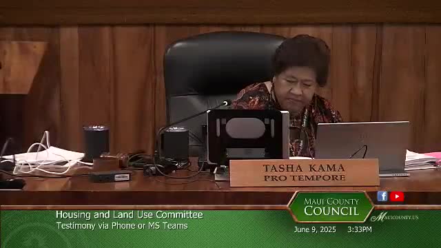 Jerome Bosch criticizes Maui bill citing tourism drop and rising costs
