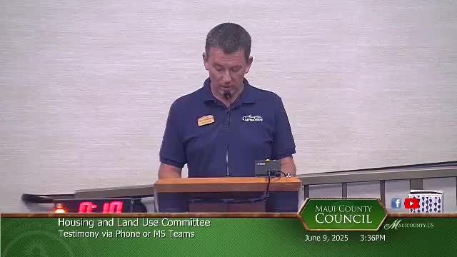Maui residents oppose bill restricting short-term rentals during council testimony