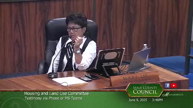 Maui residents debate housing crisis and Bill 9 impacts on local community
